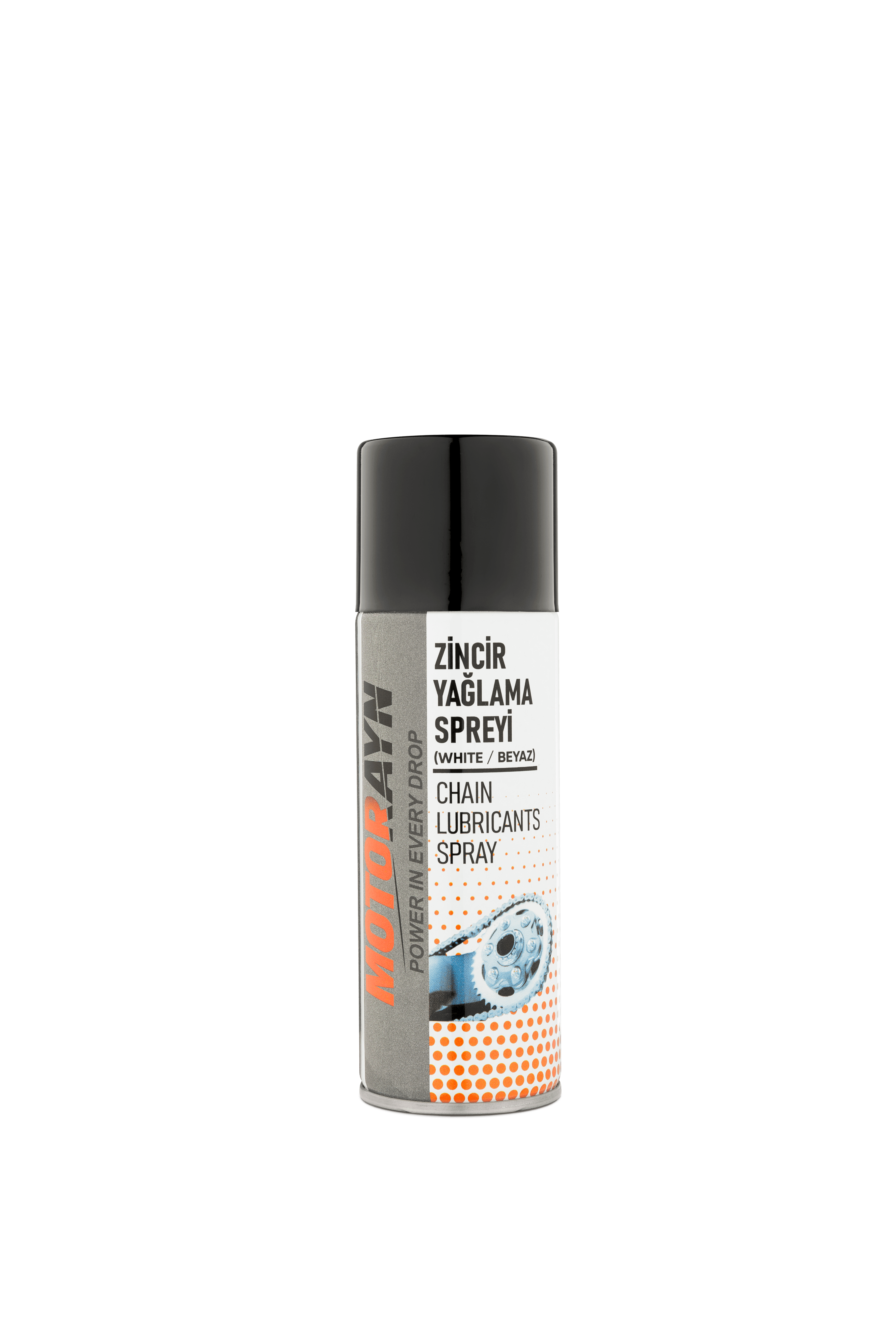 Zincir Yağlama Spreyi (Beyaz) — 200 ml